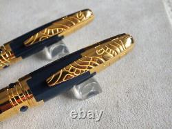 S. T. Dupont 1998 Limited Edition Nuevo Mundo Fountain Pen & Ballpoint Pen Set