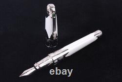 S. T. Dupont 2002 TAJ MAHAL Limited Edition 18K Gold Pen Lighter Set Brocade Box