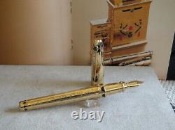 S. T. Dupont 2004 Limited Edition 2575 Pharaoh 18K Fountain Pen