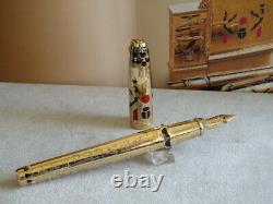 S. T. Dupont 2004 Limited Edition 2575 Pharaoh 18K Fountain Pen