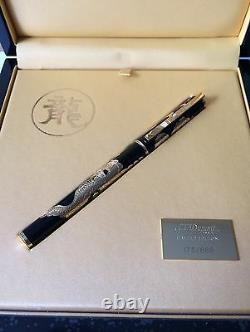 S. T. Dupont 2012 Limited Edition Dragon Large Fountain Pen, Item # 141855, NIB