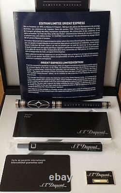 S. T. Dupont 2013 Limited Edition Orient Express Rollerball, 142029, New In Box