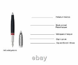 S. T. Dupont 255680RM Race Machine Limited Edition Streamline Fountain Pen Set