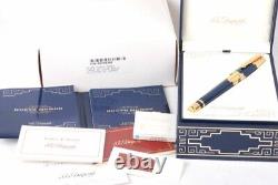 S. T. Dupont 481892M Sapphire fountain pen 1998 Nuevo Mundo limited edition NEW JP
