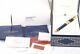 S. T. Dupont 481892m Sapphire Fountain Pen 1998 Nuevo Mundo Limited Edition New Jp