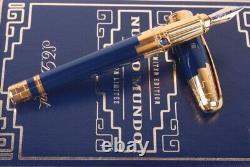 S. T. Dupont 481892M Sapphire fountain pen 1998 Nuevo Mundo limited edition NEW JP