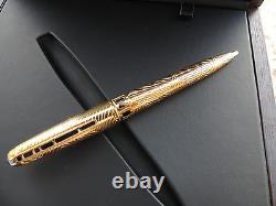 S. T. Dupont AFRIKA Kuli/Ballpoint GOLD/ONYX Limited Edition 2001 NEU