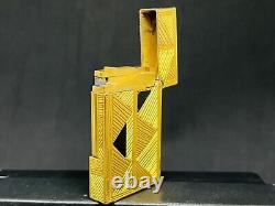 S. T. Dupont Africa Big Line 2 Limited Edition Lighter With Leather Pouch Works