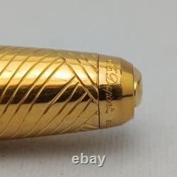 S. T. Dupont Africa Limited Edition Fountain Pen 18K M Nib Excellent Rare
