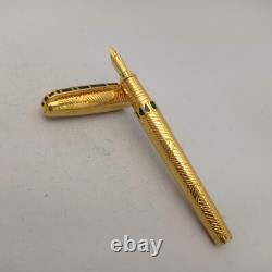 S. T. Dupont Africa Limited Edition Fountain Pen 18k M Nib Excellent Rare