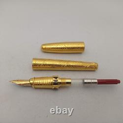 S. T. Dupont Africa Limited Edition Fountain Pen 18k M Nib Excellent Rare