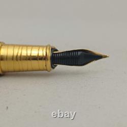 S. T. Dupont Africa Limited Edition Fountain Pen 18k M Nib Excellent Rare