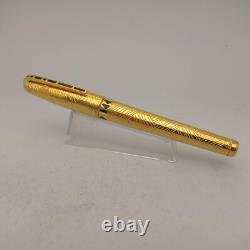 S. T. Dupont Africa Limited Edition Fountain Pen 18k M Nib Excellent Rare