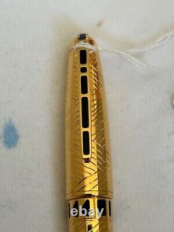 S. T Dupont Afrika/Africa Limited Edition 1000 Fountain Pen, 18K M Nib-Mint