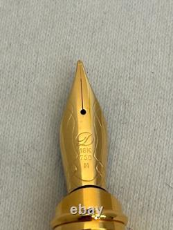 S. T Dupont Afrika/Africa Limited Edition 1000 Fountain Pen, 18K M Nib-Mint