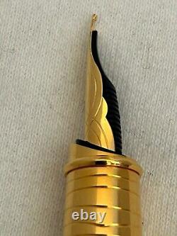 S. T Dupont Afrika/Africa Limited Edition 1000 Fountain Pen, 18K M Nib-Mint