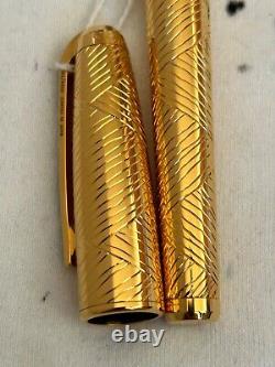 S. T Dupont Afrika/Africa Limited Edition 1000 Fountain Pen, 18K M Nib-Mint