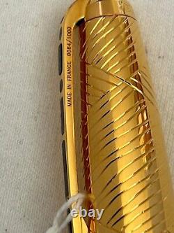 S. T Dupont Afrika/Africa Limited Edition 1000 Fountain Pen, 18K M Nib-Mint