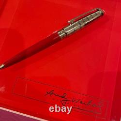 S. T. Dupont Andy Warhol Limited Edition Ballpoint Pen Luxury Mint Made in Japan