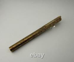 S. T. Dupont Apocalypse Limited Edition Gold Plated Rollerball Pen