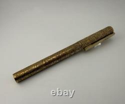 S. T. Dupont Apocalypse Limited Edition Gold Plated Rollerball Pen