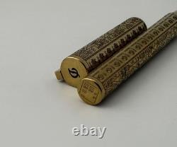 S. T. Dupont Apocalypse Limited Edition Gold Plated Rollerball Pen
