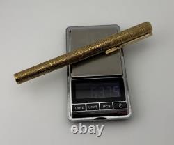 S. T. Dupont Apocalypse Limited Edition Gold Plated Rollerball Pen