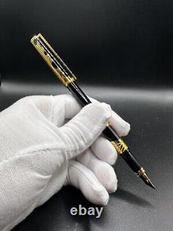 S. T. Dupont Black Teatro Limited Edition Fountain Pen Circa 1997
