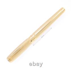 S. T. Dupont Bogart Collection Fountain Pen, Limited Edition, M Nib, Gold