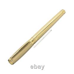 S-T-Dupont Bogie Collection Limited Edition Yellow Gold Finish NIB 14K/M (7424)