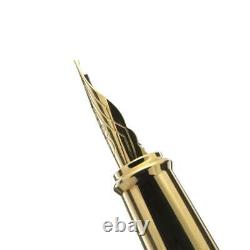 S-T-Dupont Bogie Collection Limited Edition Yellow Gold Finish NIB 14K/M (7424)