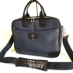 S. T. Dupont Carbon Leather 2-Way Business Bag Tricolor A4 Excellent+/N25