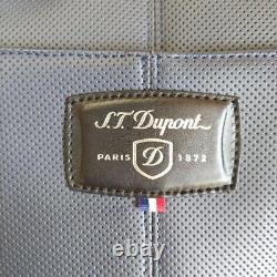 S. T. Dupont Carbon Leather 2-Way Business Bag Tricolor A4 Excellent+/N25