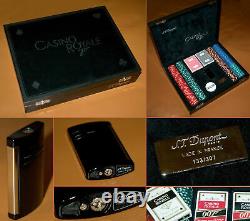 S. T. Dupont Casino Royale 007 Limited Edition 2006 POKER SET Nr. 133 JAMES BOND