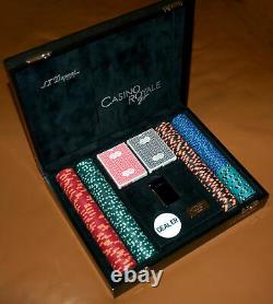 S. T. Dupont Casino Royale 007 Limited Edition 2006 POKER SET Nr. 133 JAMES BOND