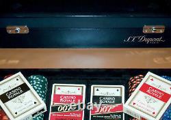 S. T. Dupont Casino Royale 007 Limited Edition 2006 POKER SET Nr. 133 JAMES BOND