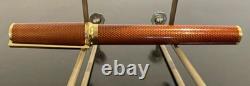 S. T. Dupont Chairman Amber Montparnasse Fountain Pen Limited Edition 18k