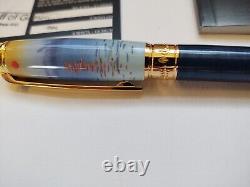S. T. Dupont Claud Monet Chinese Lacquer Limited Edition Ballpoint Pen $2295 Nib