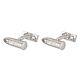 S. T. Dupont Conquest Of The Wild West Bullet Cufflinks, 005546 Limited Edition