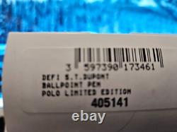 S. T. Dupont Defi Ball Point Pen, polo LIMITED EDITION 405141