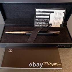 S. T. Dupont Defi Gunmetal Fountain Pen Limited Edition W Black Matt Color