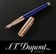 S. T. Dupont Dragon Fountain Pen Guilloche Engraving Limited Edition 7362mt