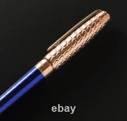 S. T. Dupont Dragon Fountain Pen Guilloche Engraving Limited Edition 7362MT