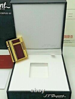 S. T. Dupont DuPont L2 limited edition inflatable boutique lighter, GOLD