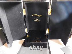 S. T. Dupont EXCLUSIVE TOURNAIRE CHEVAL Lighter L2+Ashtray 016177 ONLY BOX #77