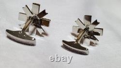 S. T. Dupont Extra Large W Cross Cufflinks Limited Edition Used