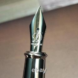 S. T. Dupont F1 Fountain Pen Paperweight set 14k F Nib Grand Prix Limited Edition