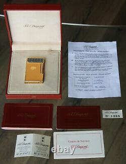 S. T. Dupont Feuerzeug Cohiba L2 Limited Edition Lighter Fullset Revision 2021