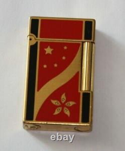 S. T. Dupont Feuerzeug Hong Kong Limited Edition 1997 Lighter Fullset