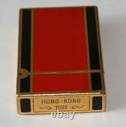 S. T. Dupont Feuerzeug Hong Kong Limited Edition 1997 Lighter Fullset